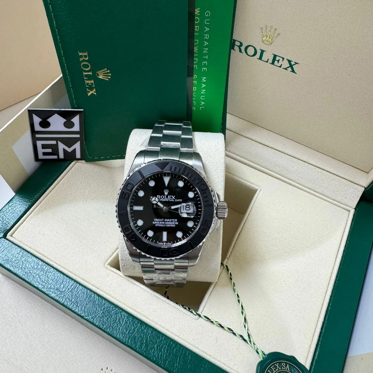 Rolex Yacht-Master 42 – Titan – Black Dial