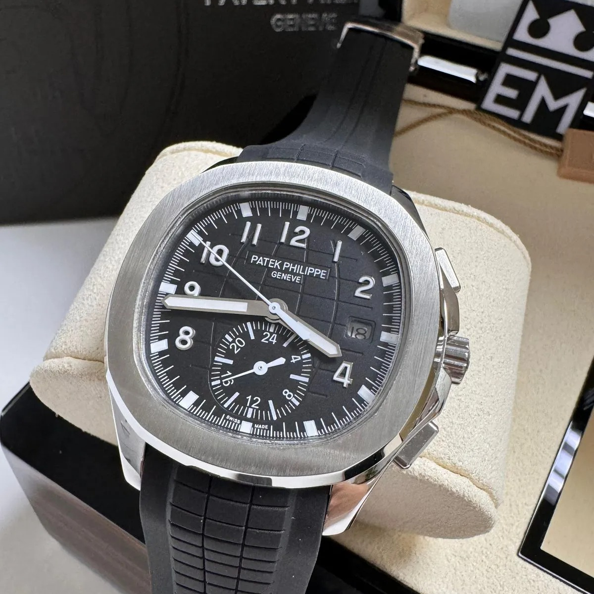 Patek Philippe Aquanaut Black