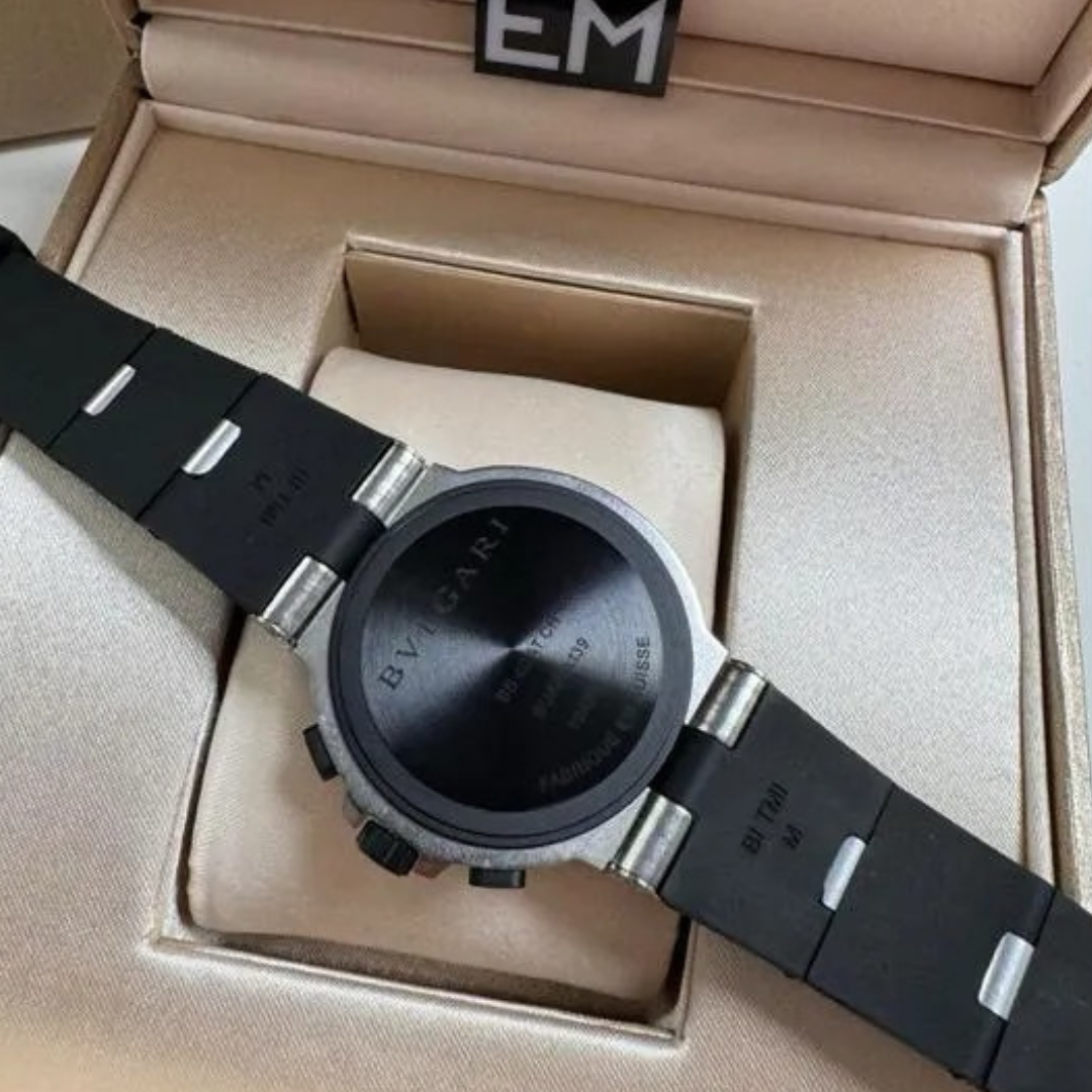 Bvlgari Aluminium Chronograph Black-White