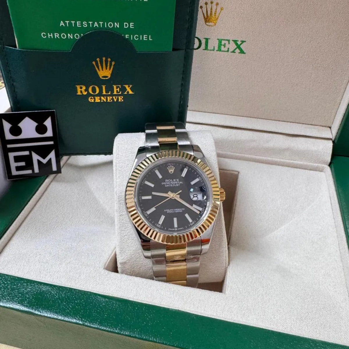 Rolex Datejust 41 – Black Dial