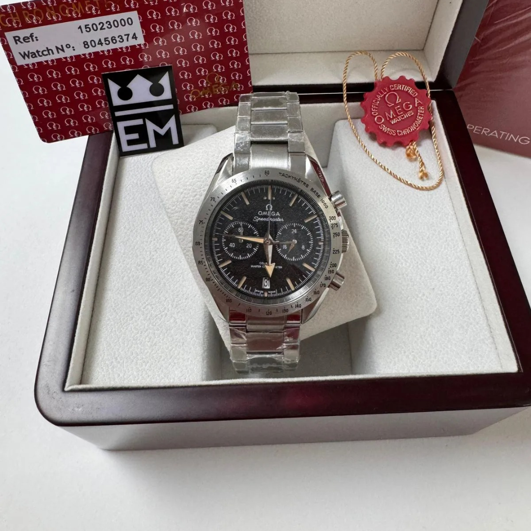 Omega Speedmaster Dark Vintage Steel