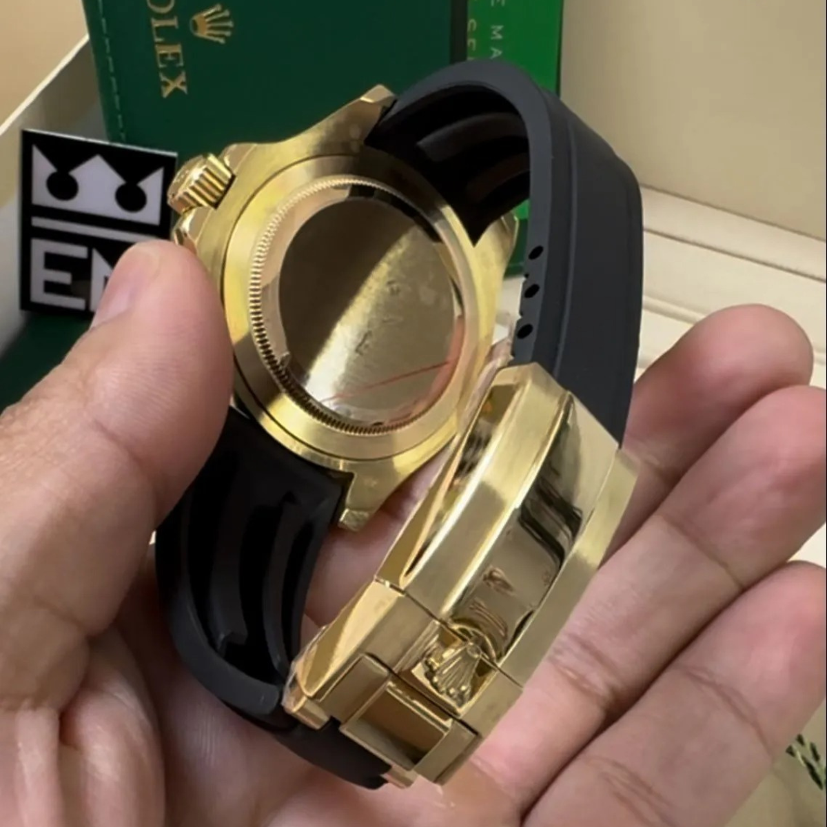 Rolex Yacht-Master 42 – Black Gold – Oysterflex