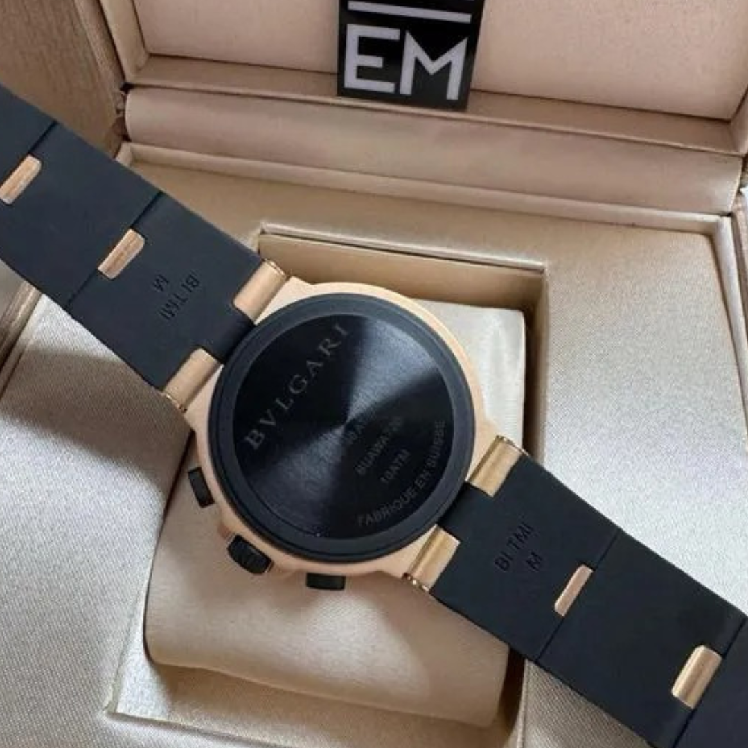 Bvlgari Aluminium Chronograph Cream