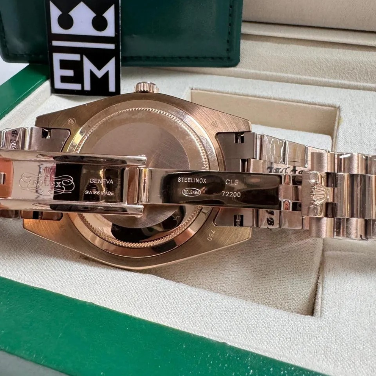 Rolex Day-Date 40 – Champagnerfarbenes Dial