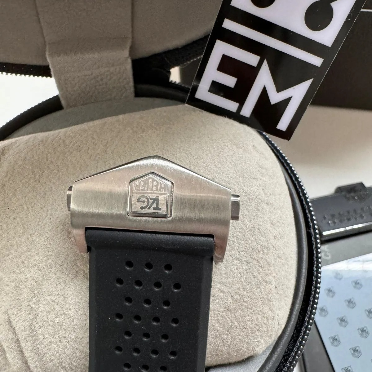 TAG Heuer Carrera Pendulum – Black & Stainless Steel