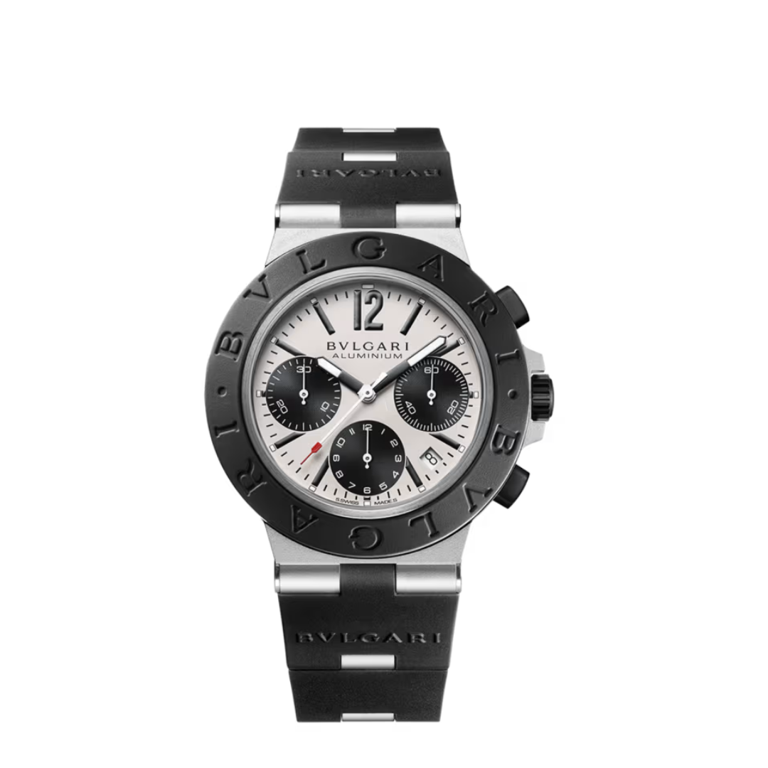 Bvlgari Aluminium Chronograph Black-White